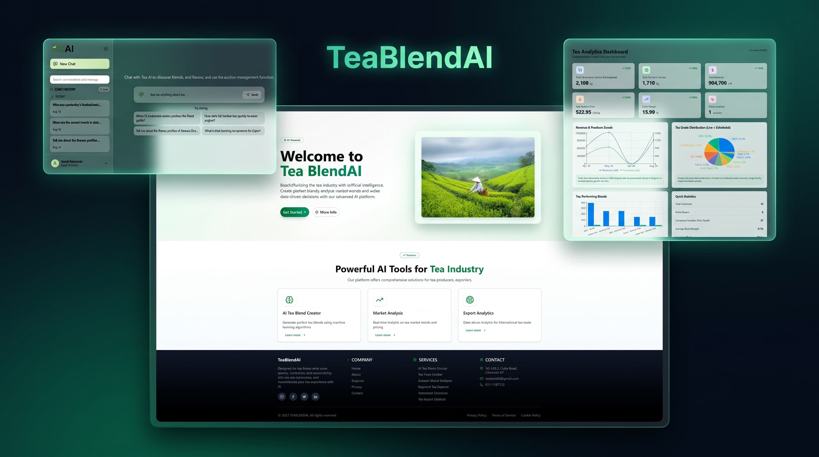 TeaBlendAI – AI-powered Tea Auction Platform